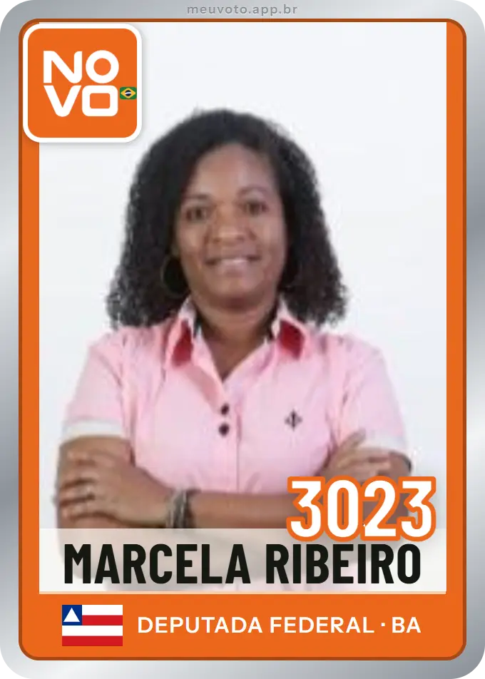 Carta de Marcela Ribeiro, número 3023, Novo