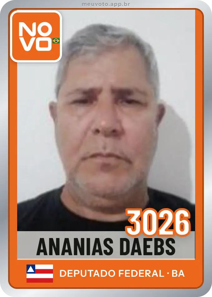 Carta de Ananias Daebs, número 3026, Novo