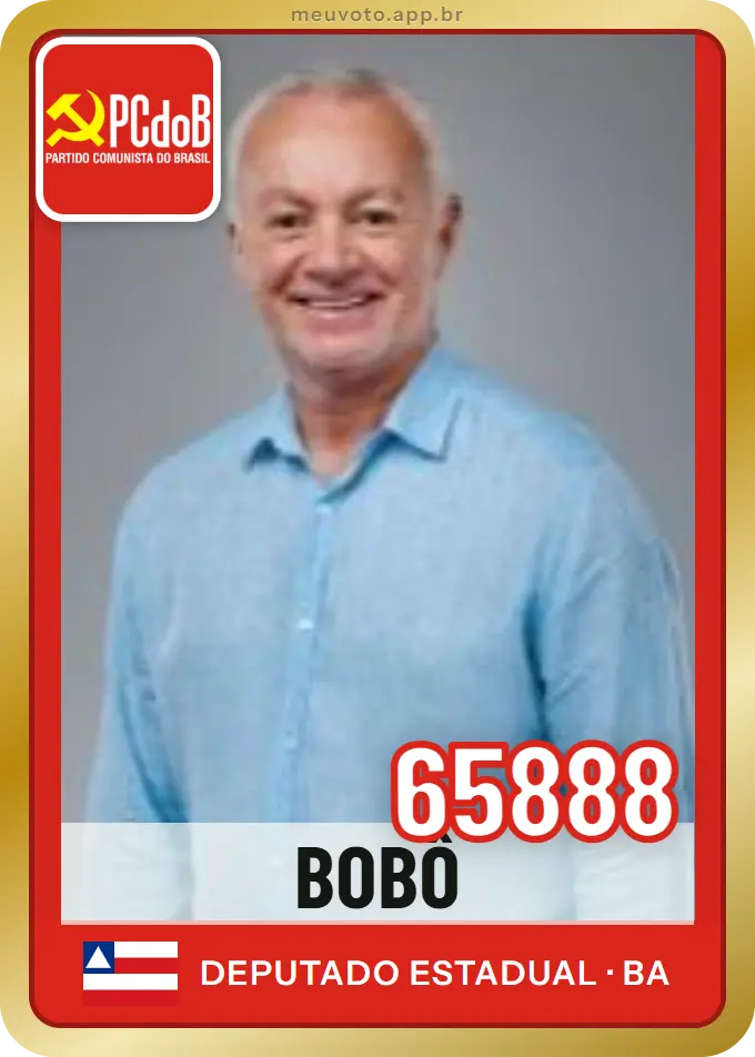Carta de Bobô, número 65888, PCdoB
