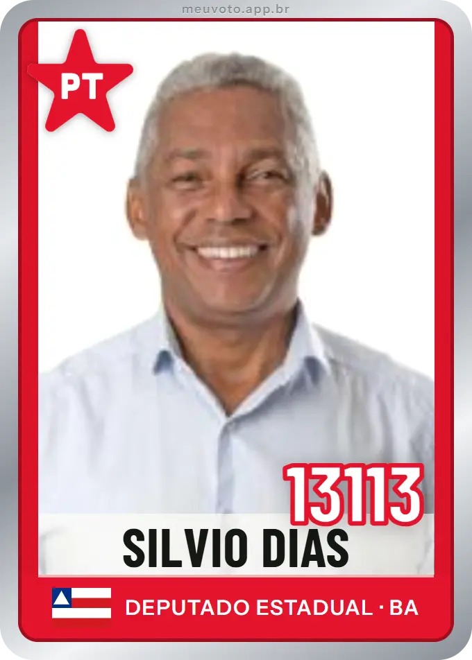 Carta de Silvio Dias, número 13113, PT