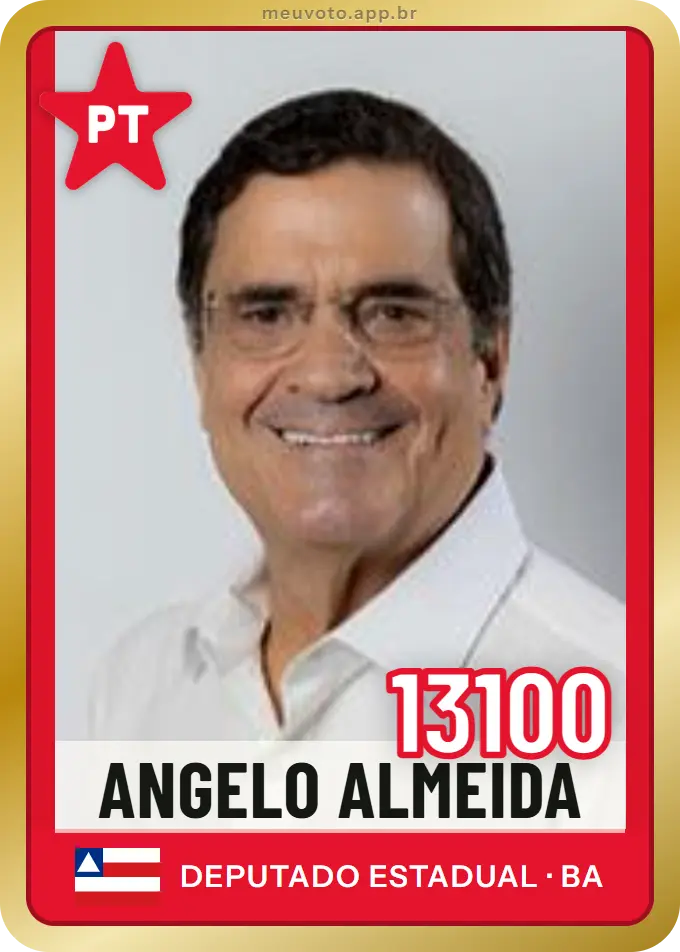 Carta de Angelo Almeida, número 13100, PT