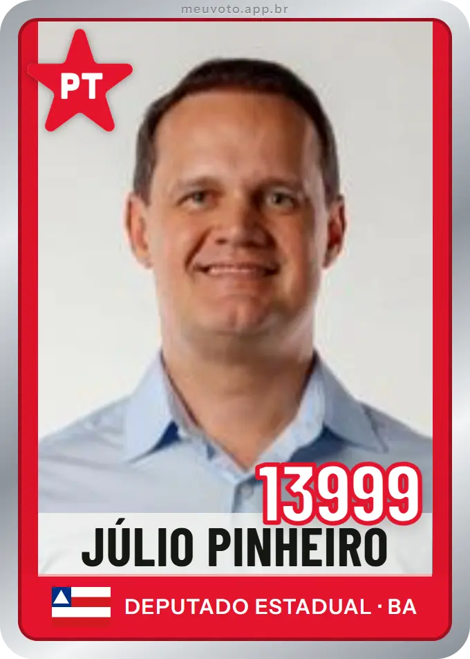 Carta de Júlio Pinheiro, número 13999, PT
