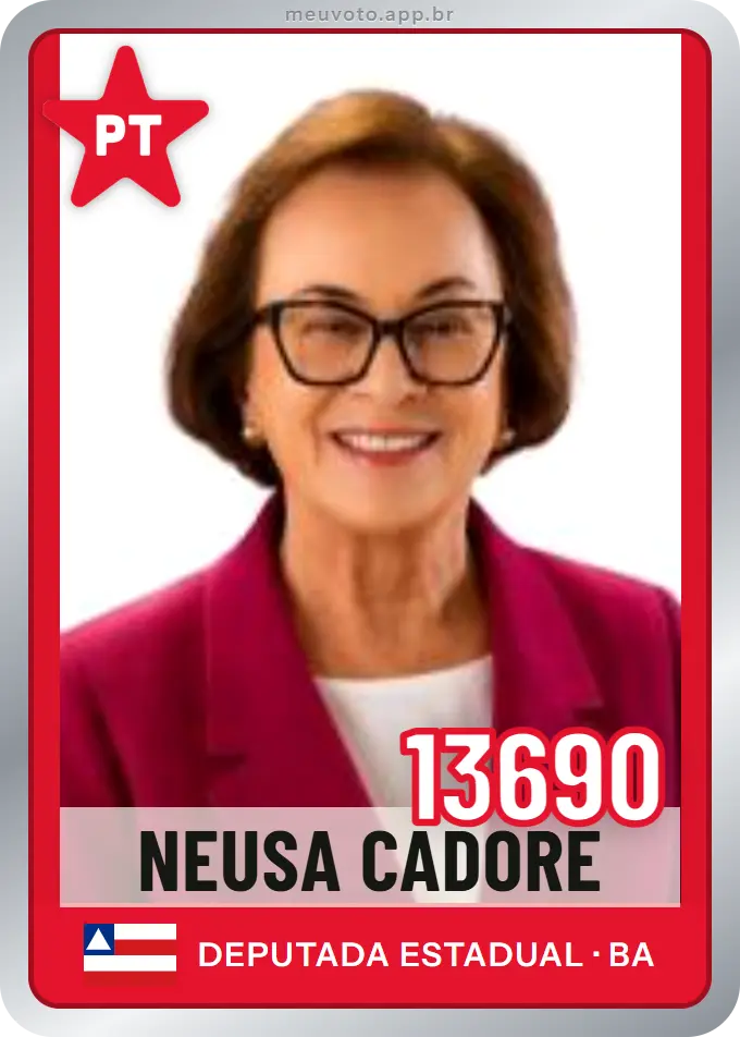 Carta de Neusa Cadore, número 13690, PT