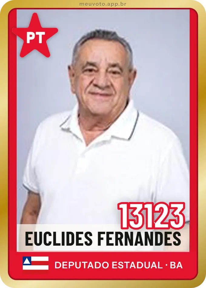 Carta de Euclides Fernandes, número 13123, PT