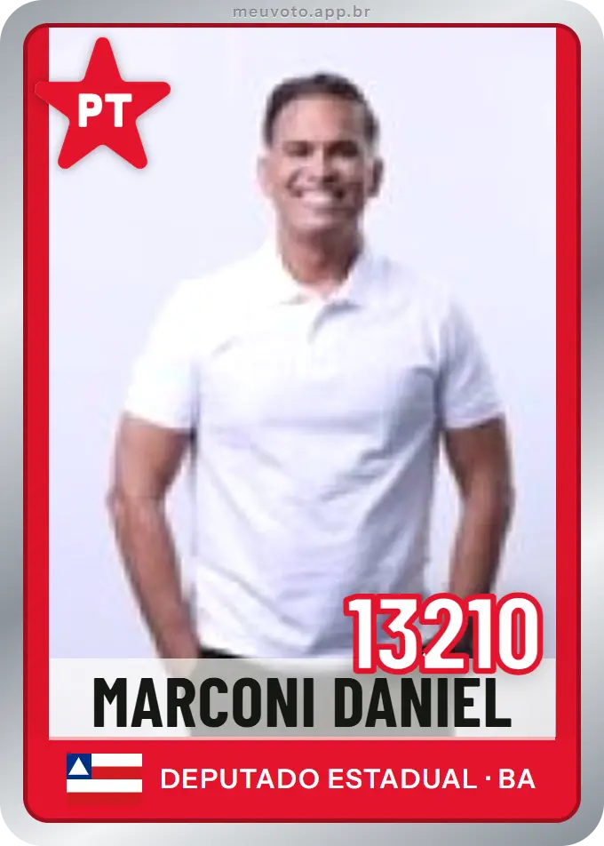 Carta de Marconi Daniel, número 13210, PT