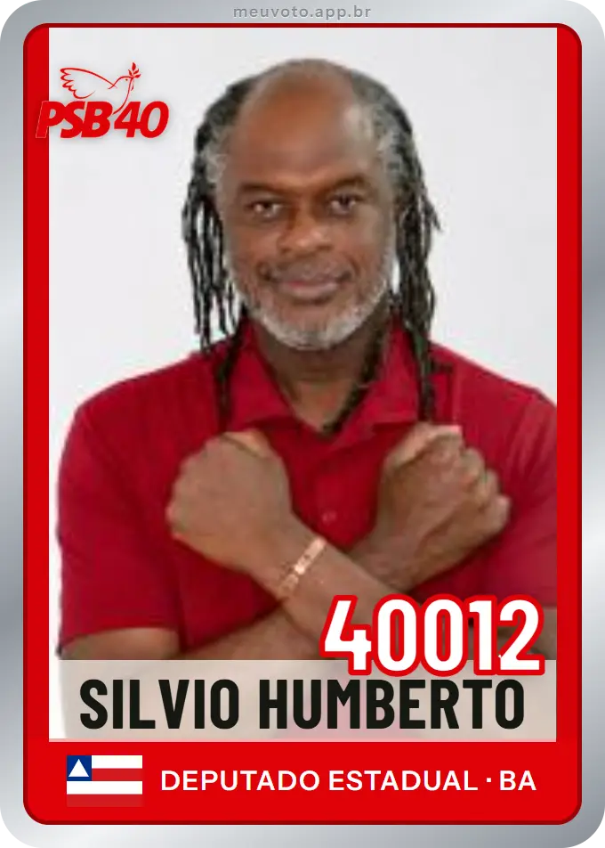 Carta de Silvio Humberto, número 40012, PSB