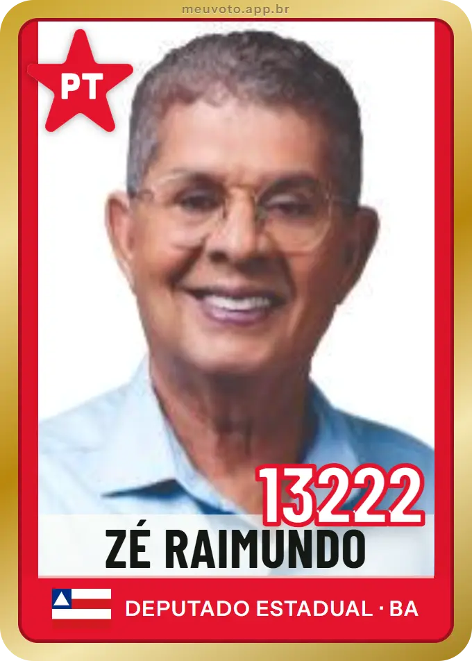 Carta de Zé Raimundo, número 13222, PT