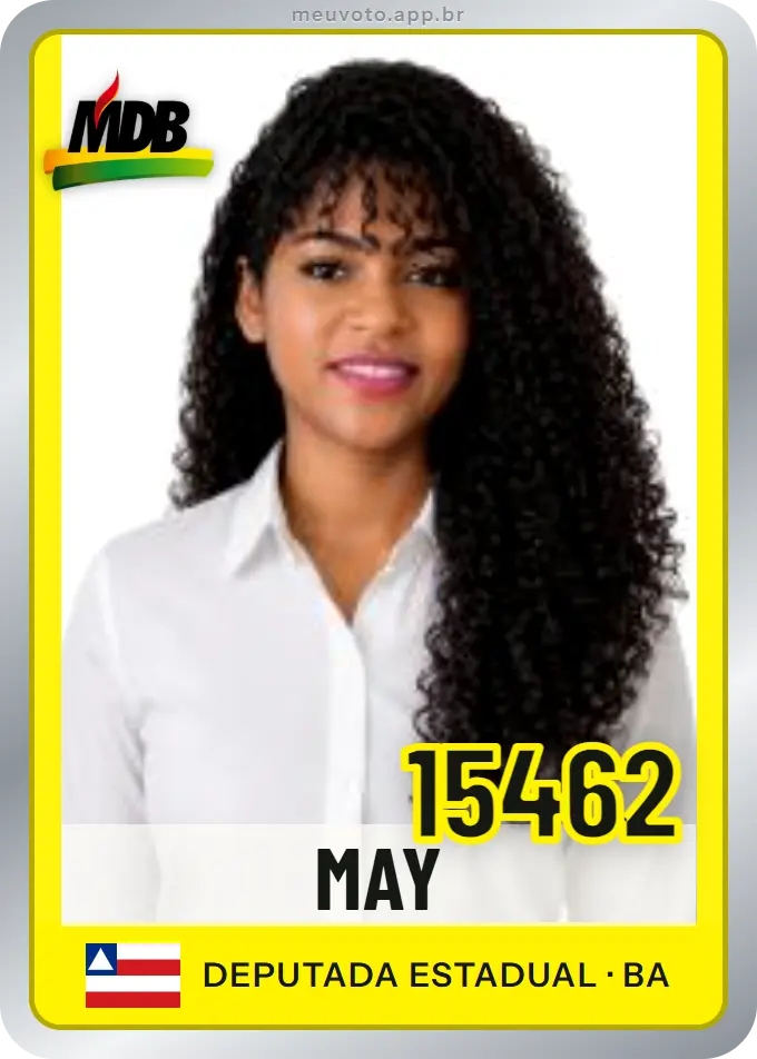Carta de May, número 15462, MDB