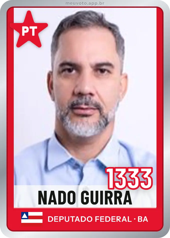 Carta de Nado Guirra, número 1333, PT