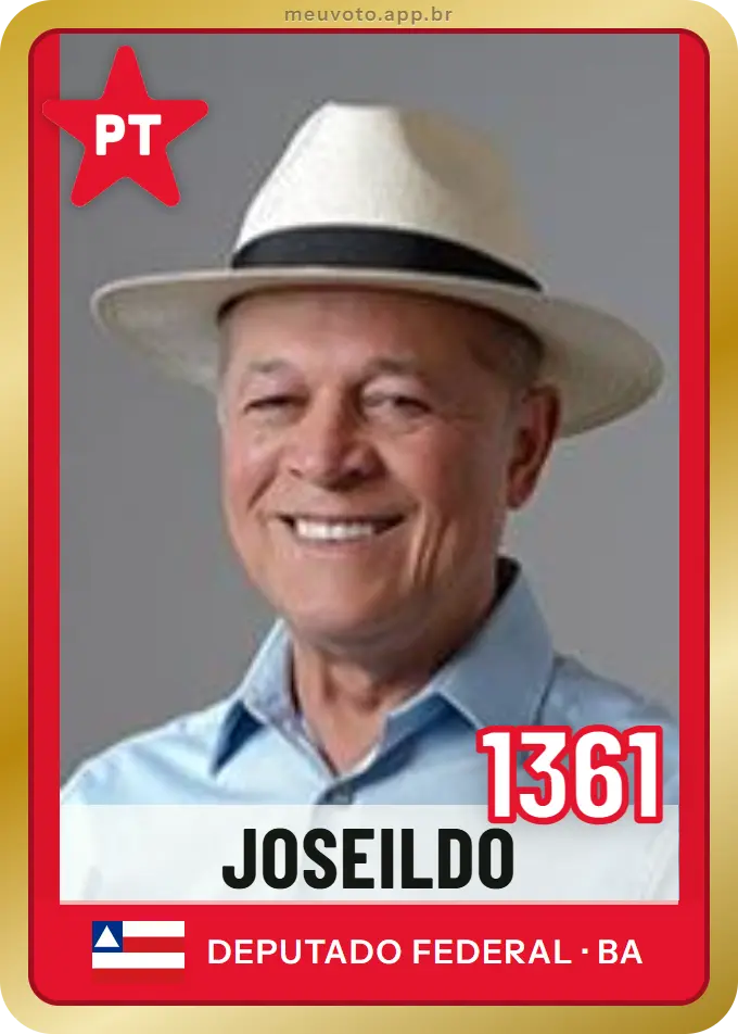 Carta de Joseildo, número 1361, PT