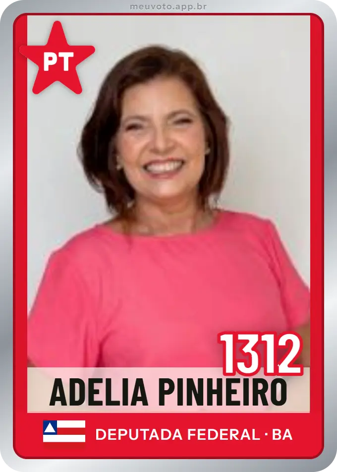 Carta de Adelia Pinheiro, número 1312, PT