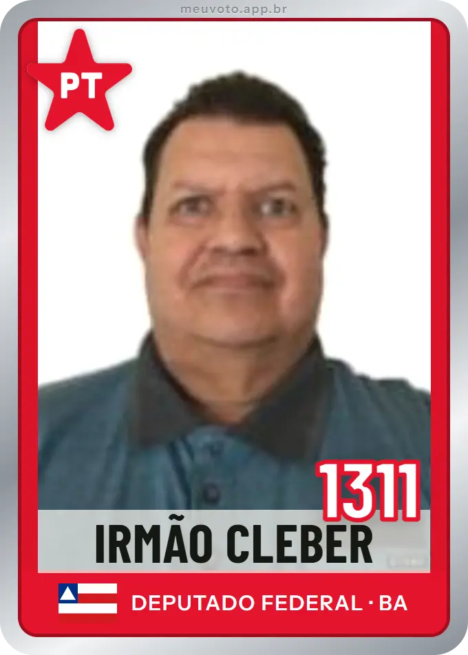 Carta de Irmão Cleber, número 1311, PT
