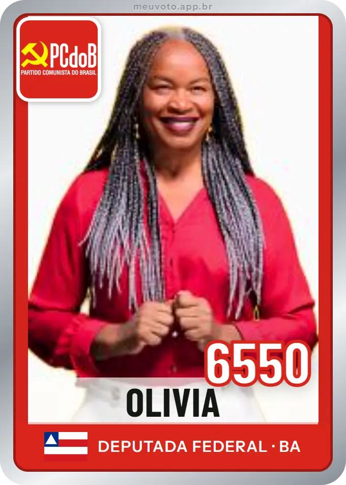 Carta de Olivia, número 6550, PCdoB