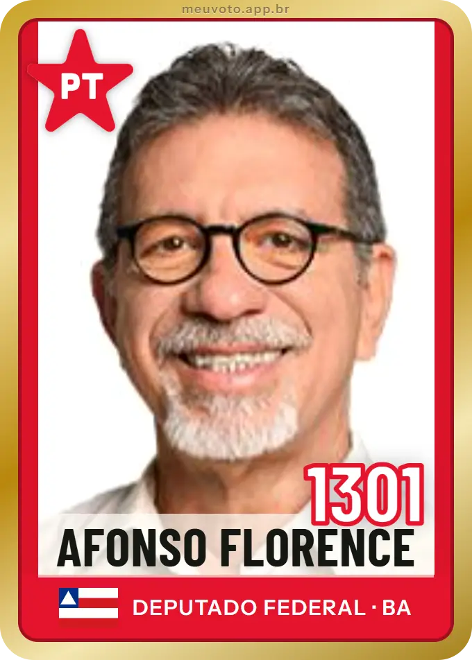 Carta de Afonso Florence, número 1301, PT
