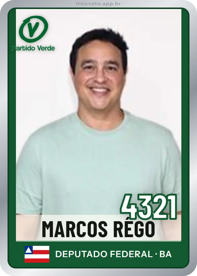 Carta de Marcos Rêgo, número 4321, PV