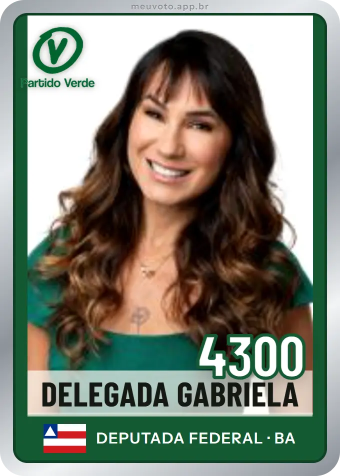 Carta de Delegada Gabriela, número 4300, PV