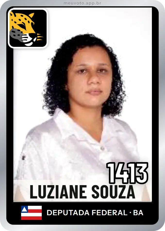 Carta de Luziane Souza, número 1413, Missão