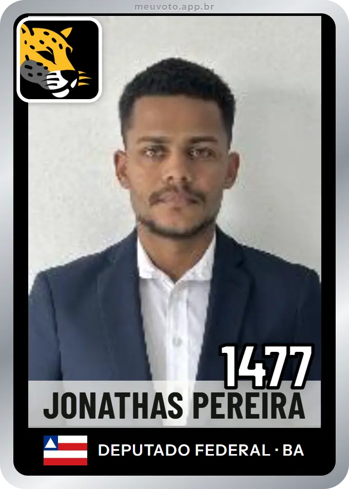 Carta de Jonathas Pereira, número 1477, Missão