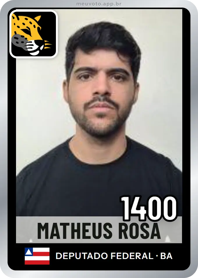 Carta de Matheus Rosa, número 1400, Missão
