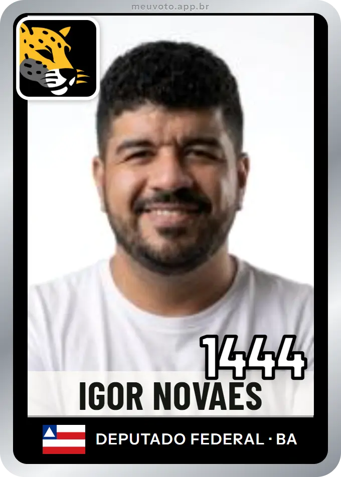 Carta de Igor Novaes, número 1444, Missão
