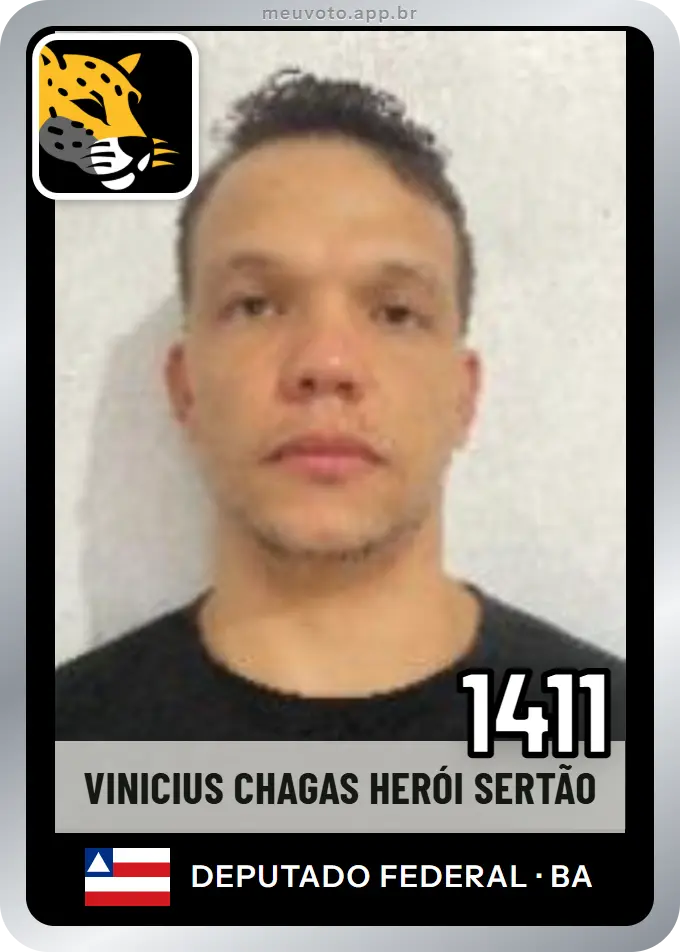 Carta de Vinicius Chagas Herói Sertão, número 1411, Missão