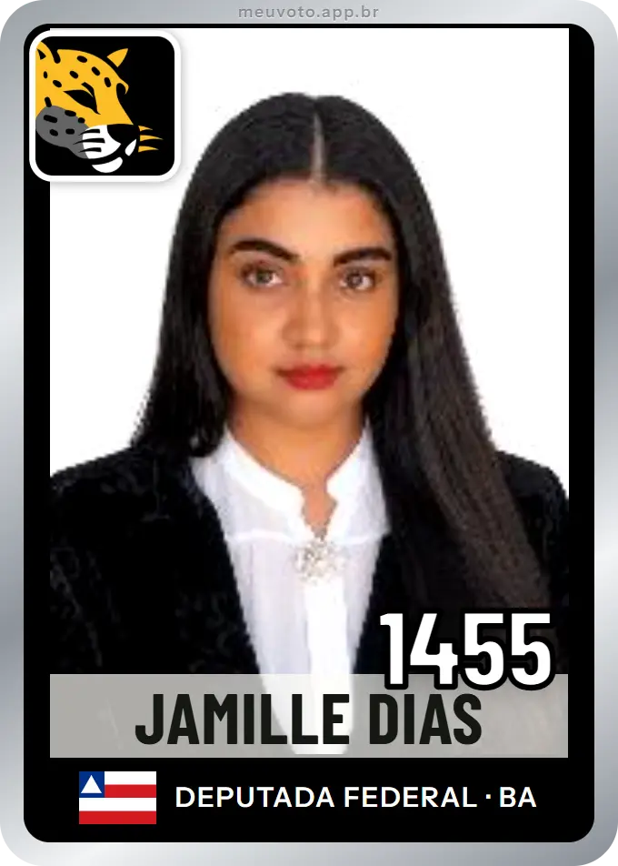 Carta de Jamille Dias, número 1455, Missão