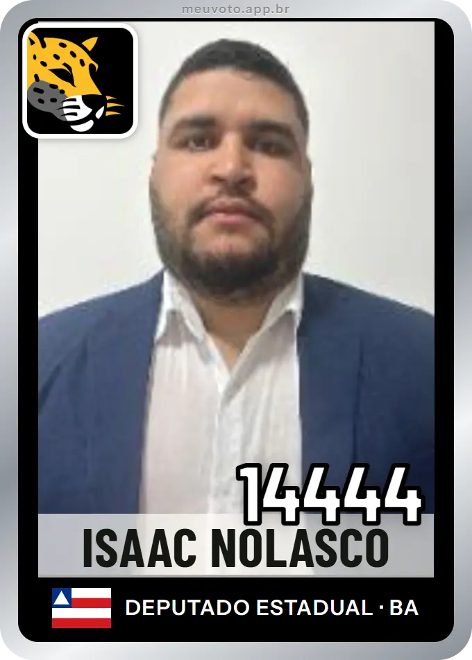 Carta de Isaac Nolasco, número 14444, Missão