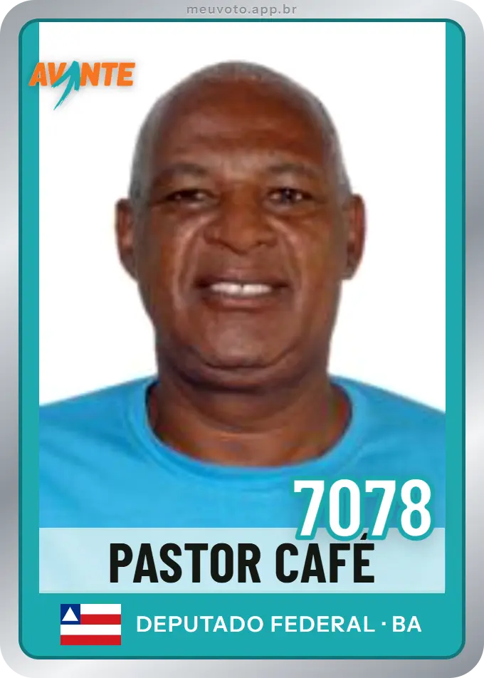 Carta de Pastor Café, número 7078, Avante