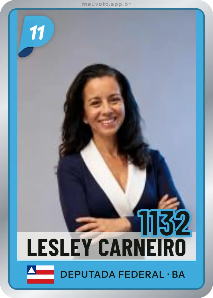 Carta de Lesley Carneiro, número 1132, PP