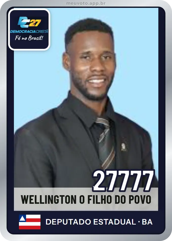 Carta de Wellington O Filho do Povo, número 27777, DC