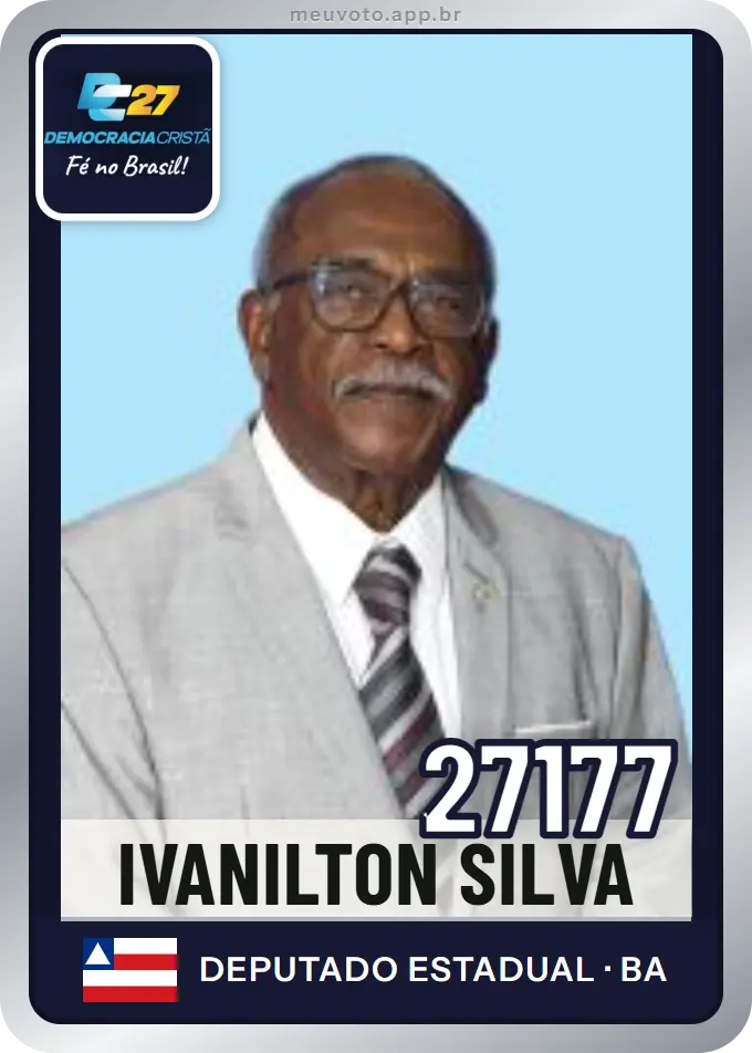Carta de Ivanilton Silva, número 27177, DC