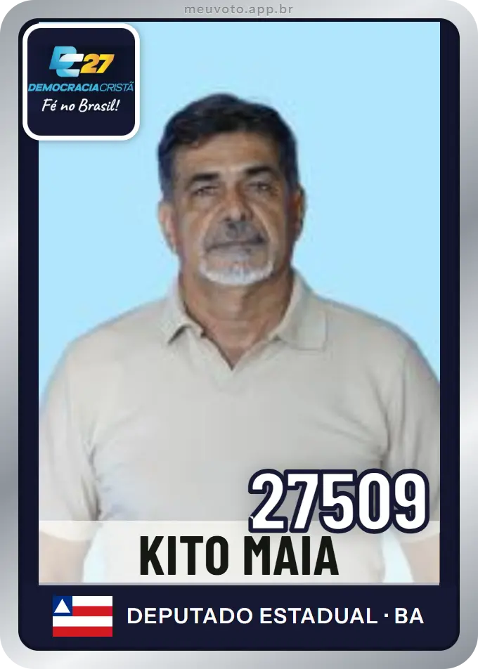 Carta de Kito Maia, número 27509, DC