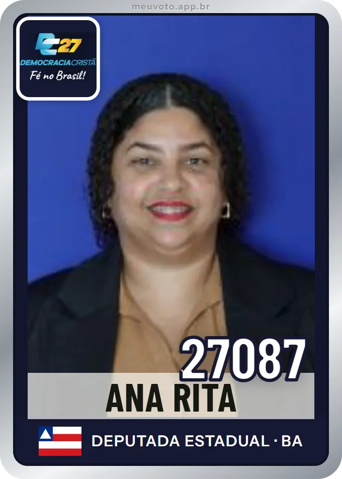 Carta de Ana Rita, número 27087, DC