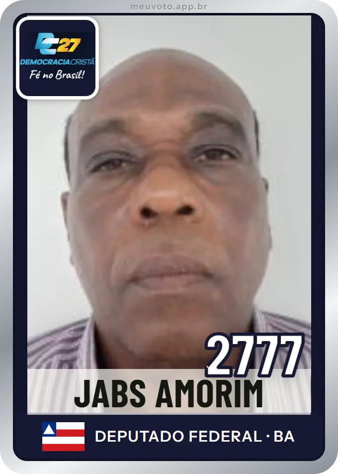Carta de Jabs Amorim, número 2777, DC