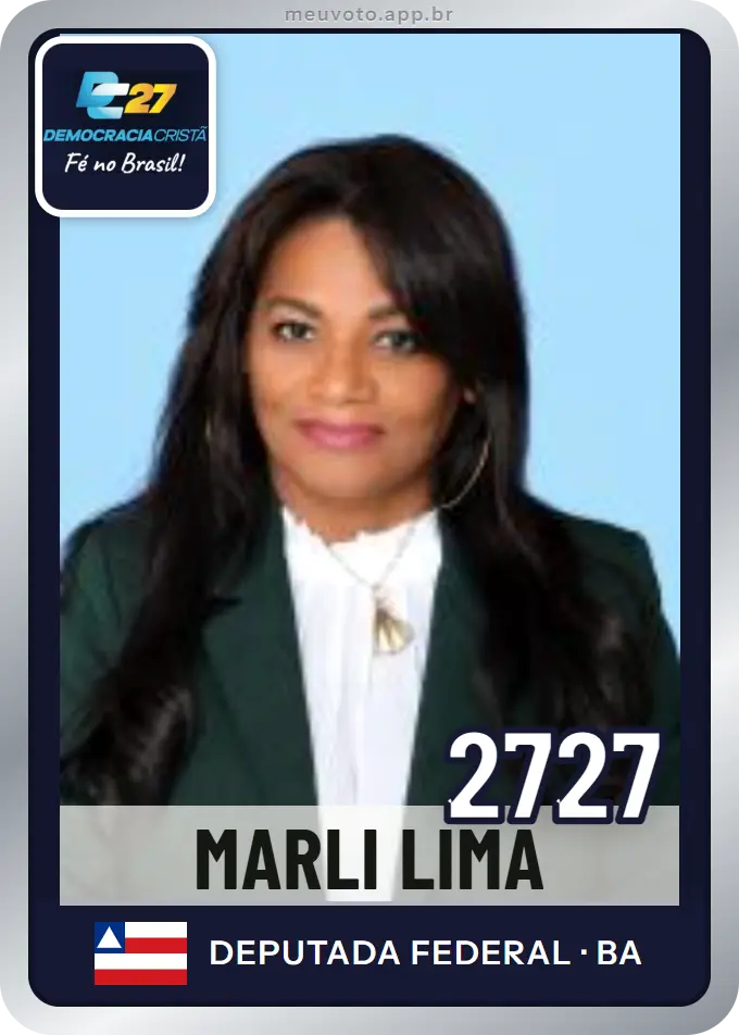 Carta de Marli Lima, número 2727, DC