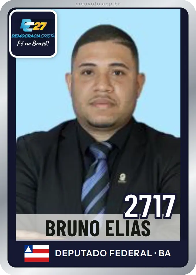 Carta de Bruno Elias, número 2717, DC