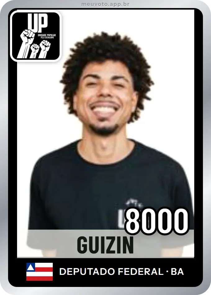 Carta de Guizin, número 8000, UP