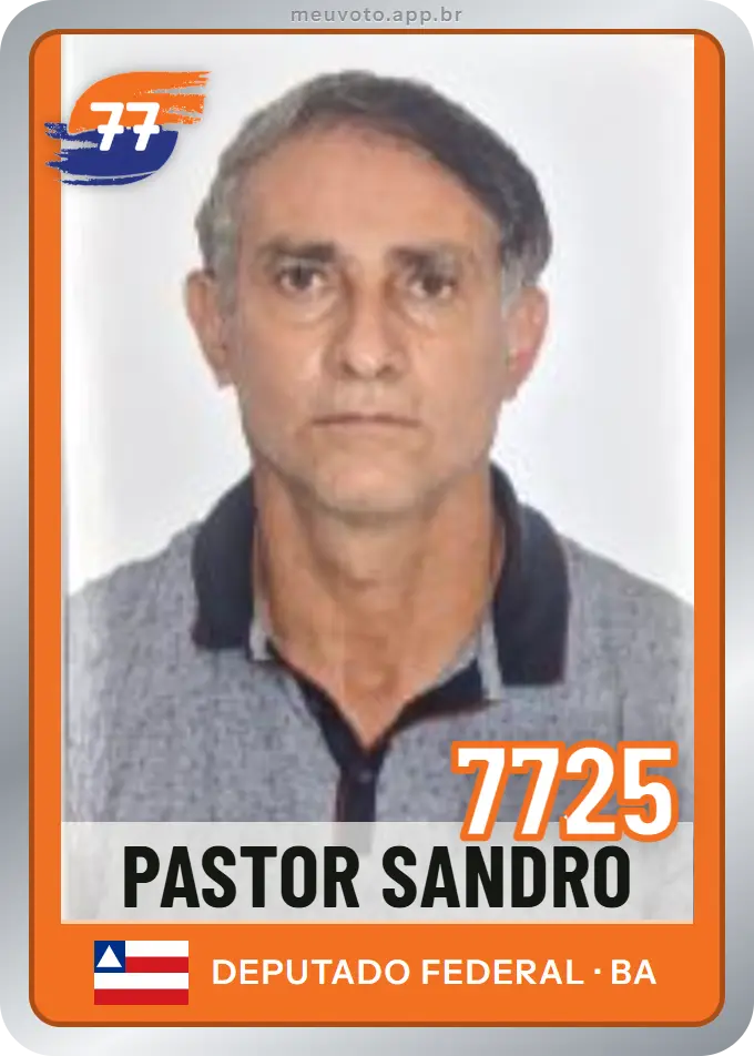 Carta de Pastor Sandro, número 7725, Solidariedade