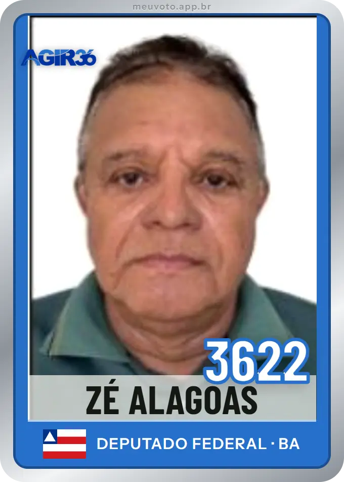Carta de Zé Alagoas, número 3622, Agir