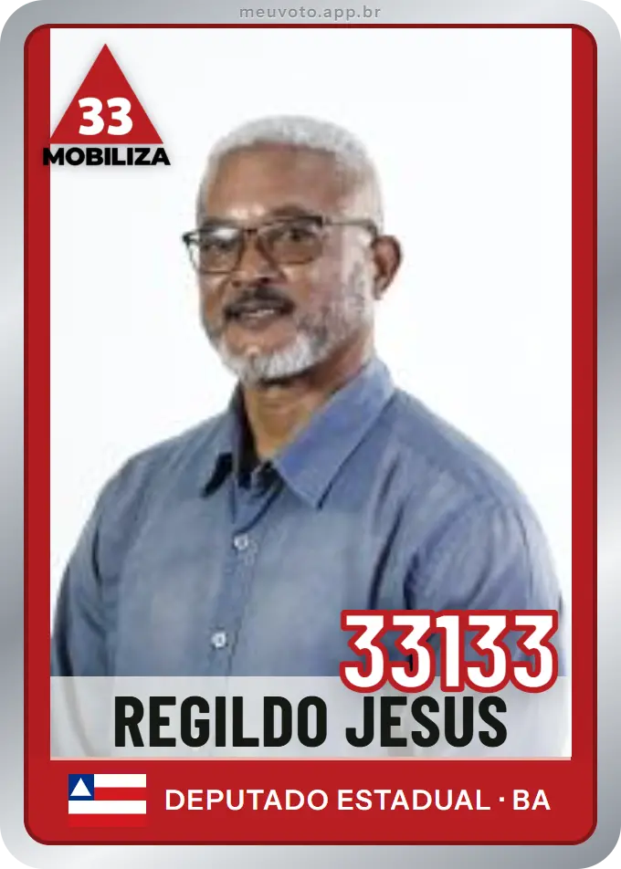 Carta de Regildo Jesus, número 33133, Mobiliza