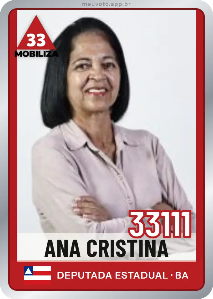 Carta de Ana Cristina, número 33111, Mobiliza