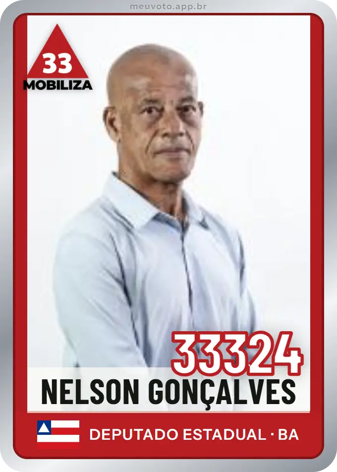 Carta de Nelson Gonçalves, número 33324, Mobiliza
