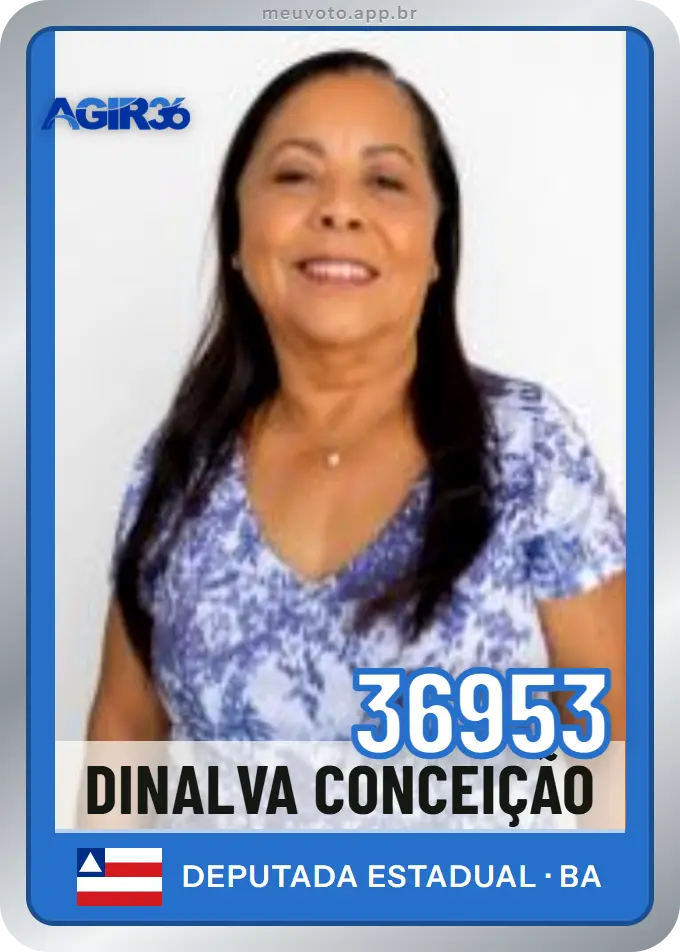 Carta de Dinalva Conceição, número 36953, Agir