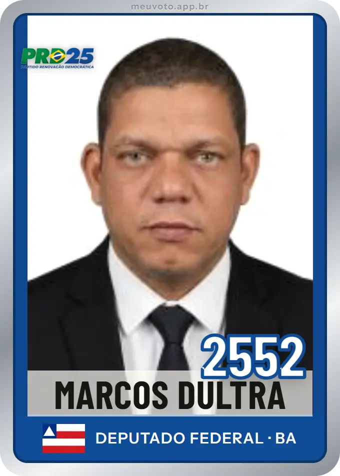 Carta de Marcos Dultra, número 2552, PRD