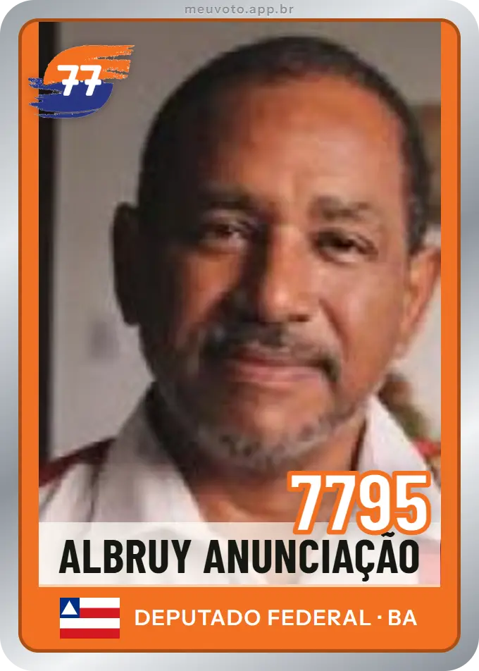 Carta de Albruy Anunciação, número 7795, Solidariedade