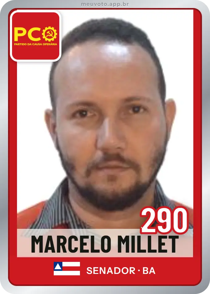 Carta de Marcelo Millet, número 290, PCO