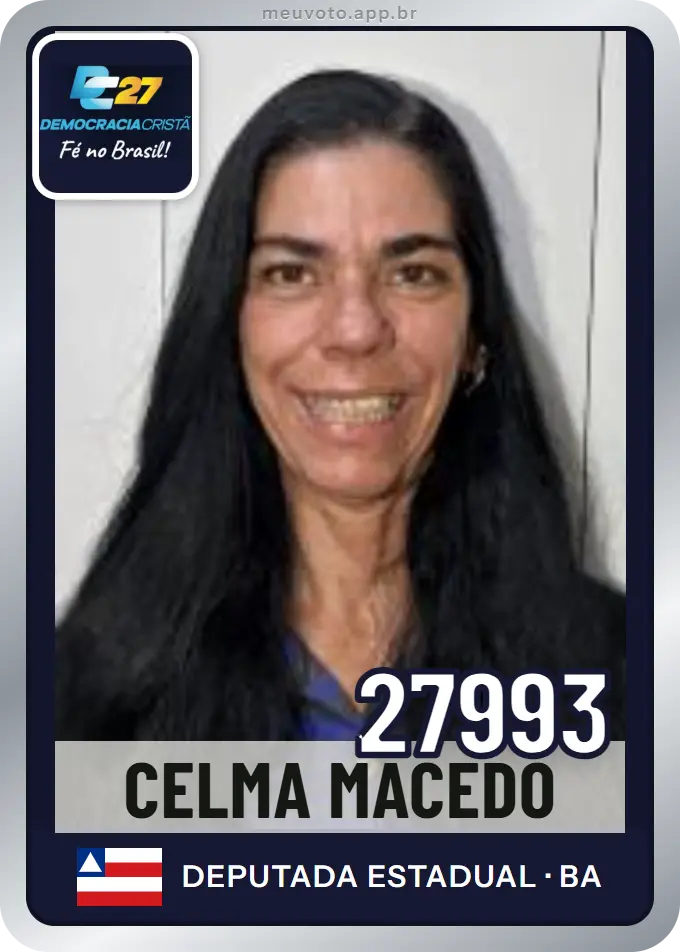 Carta de Celma Macedo, número 27993, DC