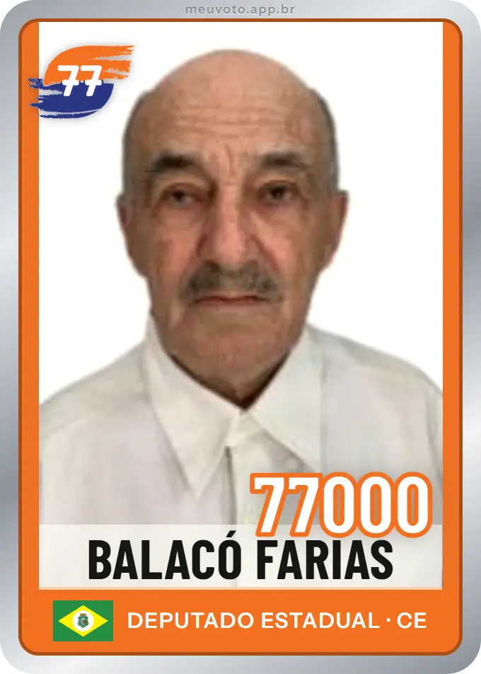 Carta de Balacó Farias, número 77000, Solidariedade