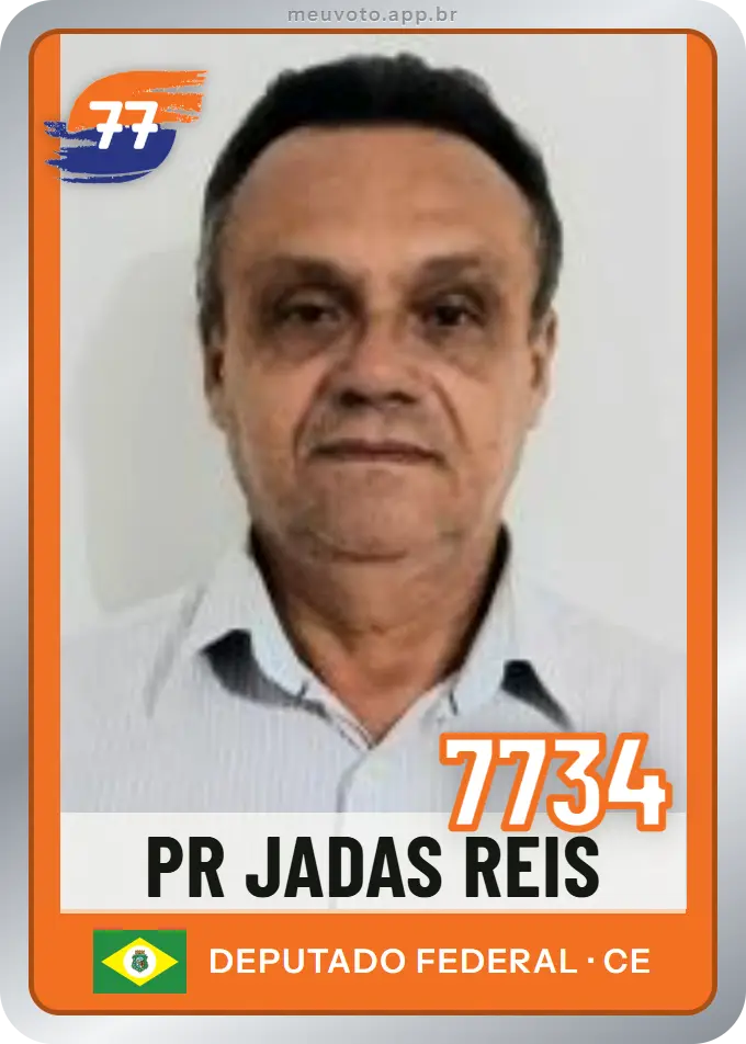 Carta de Pr Jadas Reis, número 7734, Solidariedade