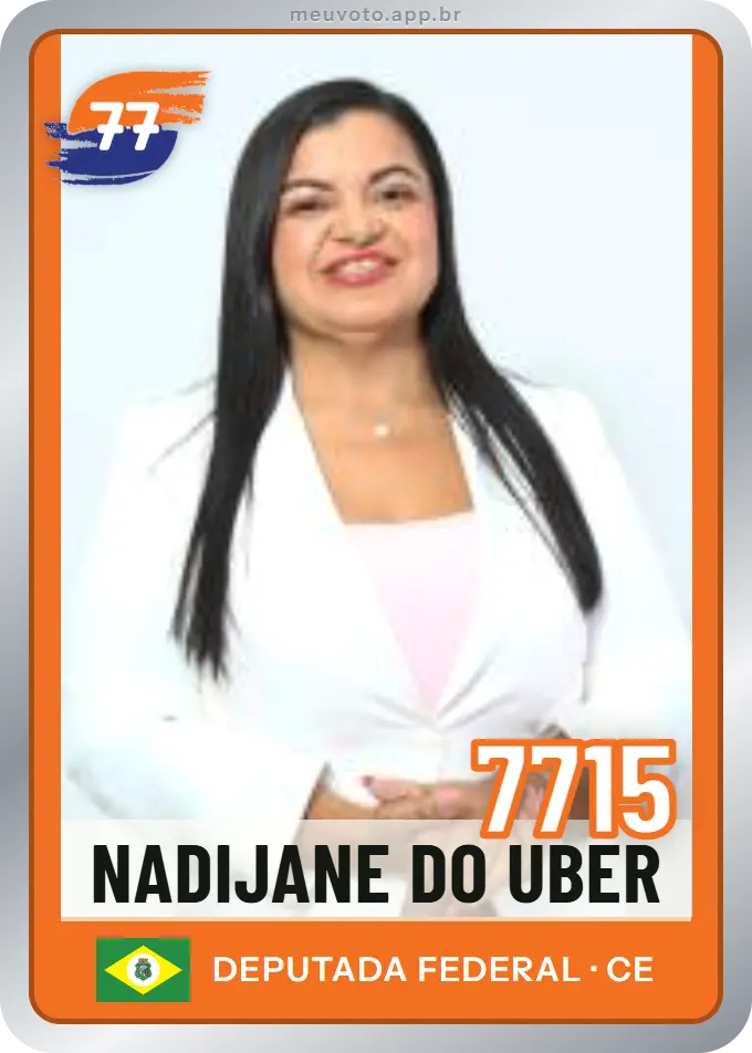Carta de Nadijane do Uber, número 7715, Solidariedade